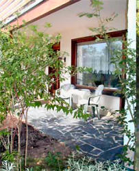 Gera Privatzimmer Oehme: Terrasse