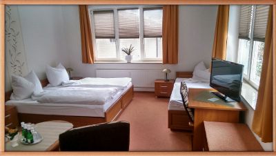 Hamburg Hotel-Pension am Eichtalpark : Zimmer