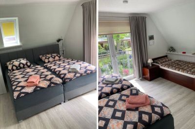 Ferienwohnung - Schlafzimmer (3er)