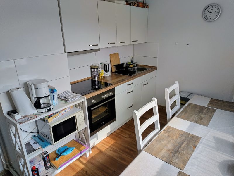 Wunstorf Arbeiterpension / Ferienwohnung Knapp: Küche in 3ZKB