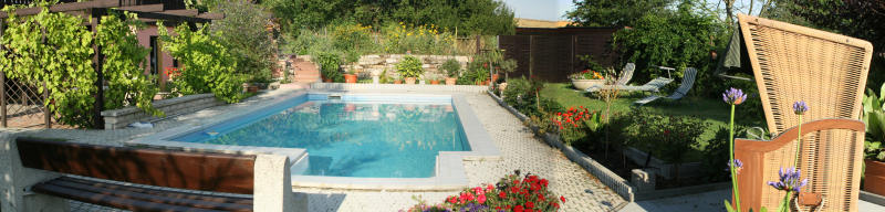 Jena Pension Panorama: Pool