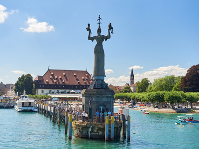 Imperia und Konzilsgebäude © Manuel Schönfeld/Fotolia