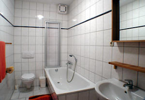 Magdeburg Pension Rothenseer - Hof: Bad