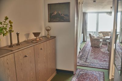 Flur und Wohnzimmer